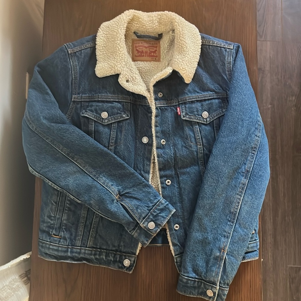 Levi’s Sherpa Lined Denim Jacket